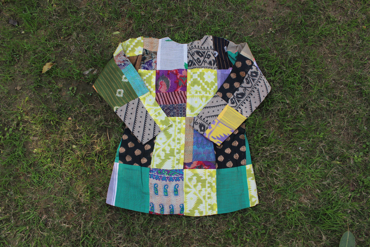 KATRAN JACKET: Upcycled Patchwork Jacket for Woman - SIMPLY KITSCH